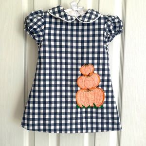 Bailey Boys pumpkin dress.